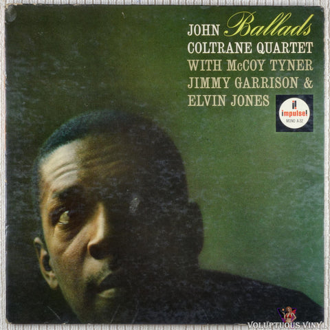 John Coltrane Quartet – Ballads vinyl record front cover