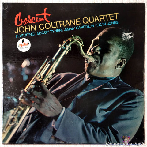John Coltrane Quartet ‎– Crescent vinyl record front cover