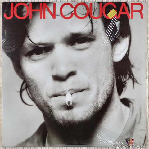 John Cougar Mellencamp ‎– John Cougar vinyl record front cover