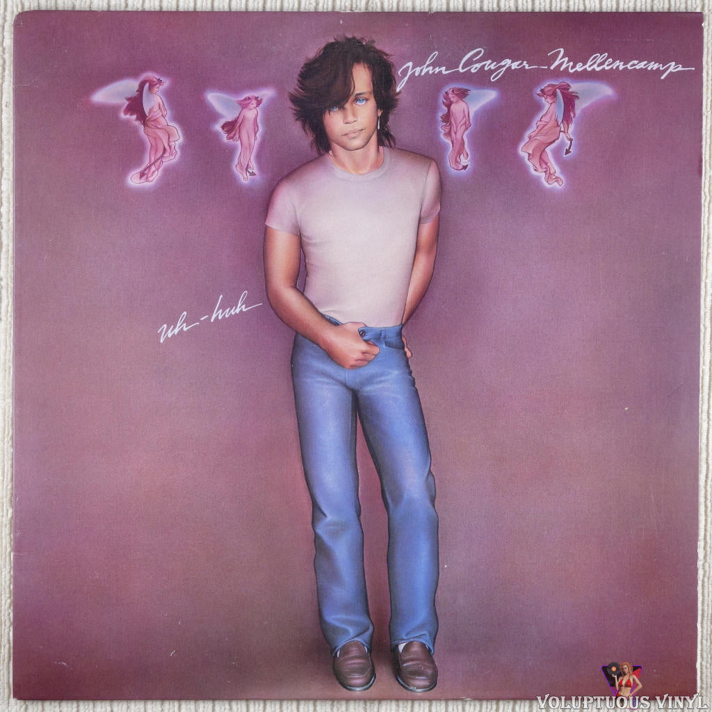 John Cougar Mellencamp – Uh-Huh vinyl record front cover
