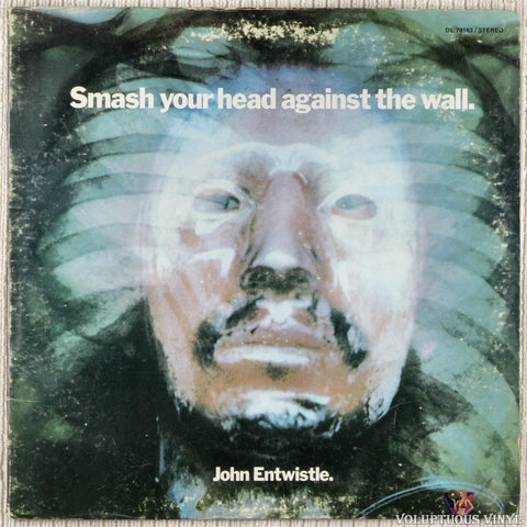 John Entwistle – Smash Your Head Against The Wall vinyl record front cover