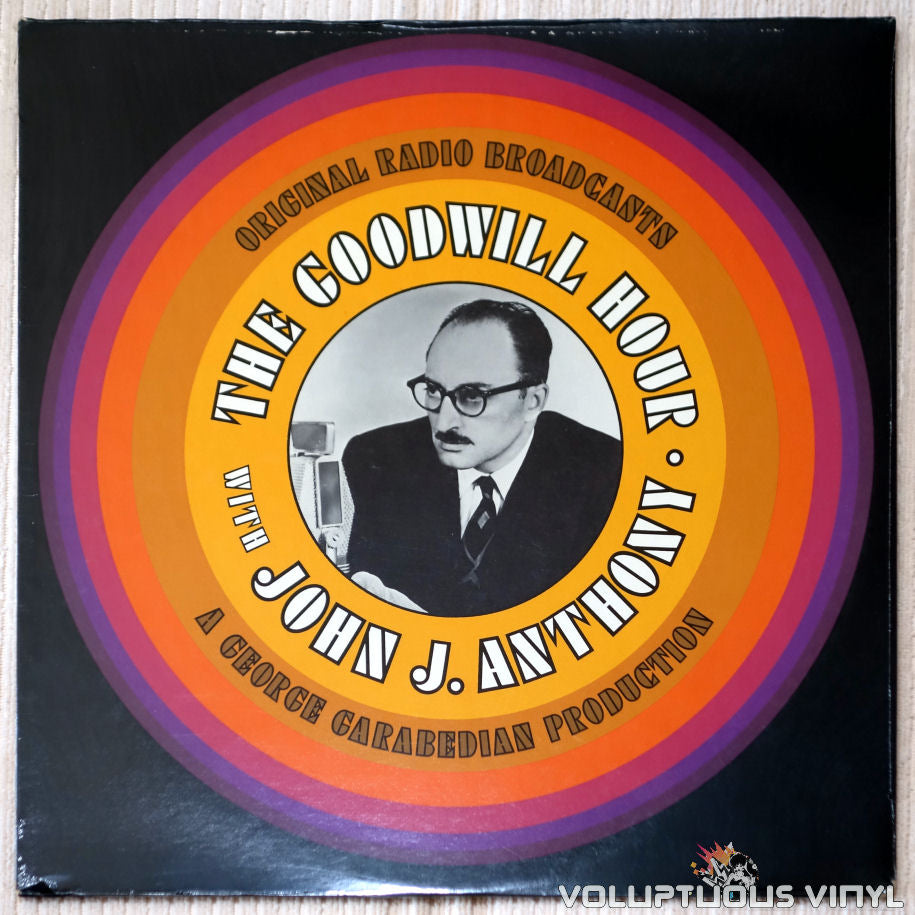 John J. Anthony ‎– The Goodwill Hour With John J. Anthony - Vinyl Record - Front Cover