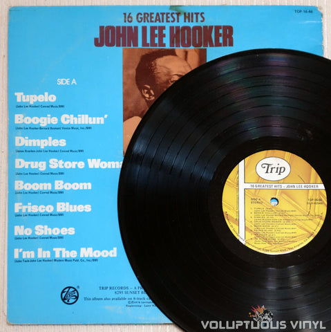John Lee Hooker ‎– 16 Greatest Hits - Vinyl Record