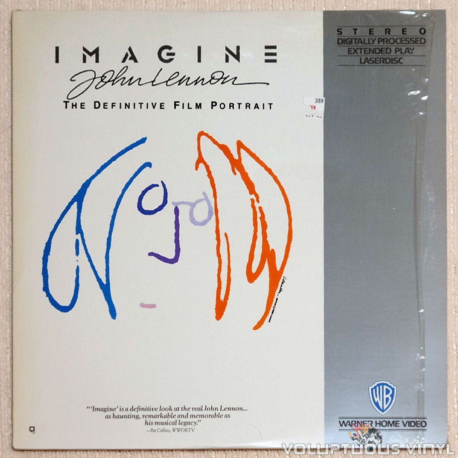 John Lennon: Imagine - The Definitive Film Portrait - Laserdisc - Front Cover