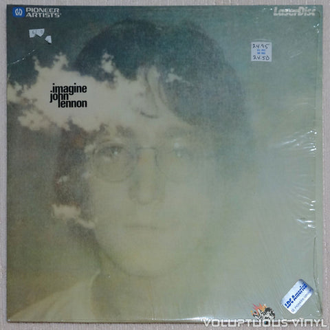 John Lennon: Imagine - Laserdisc - Front Cover