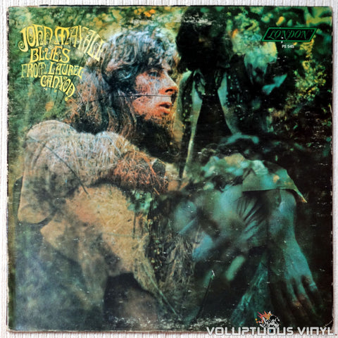 John Mayall ‎– Blues From Laurel Canyon vinyl record front cover