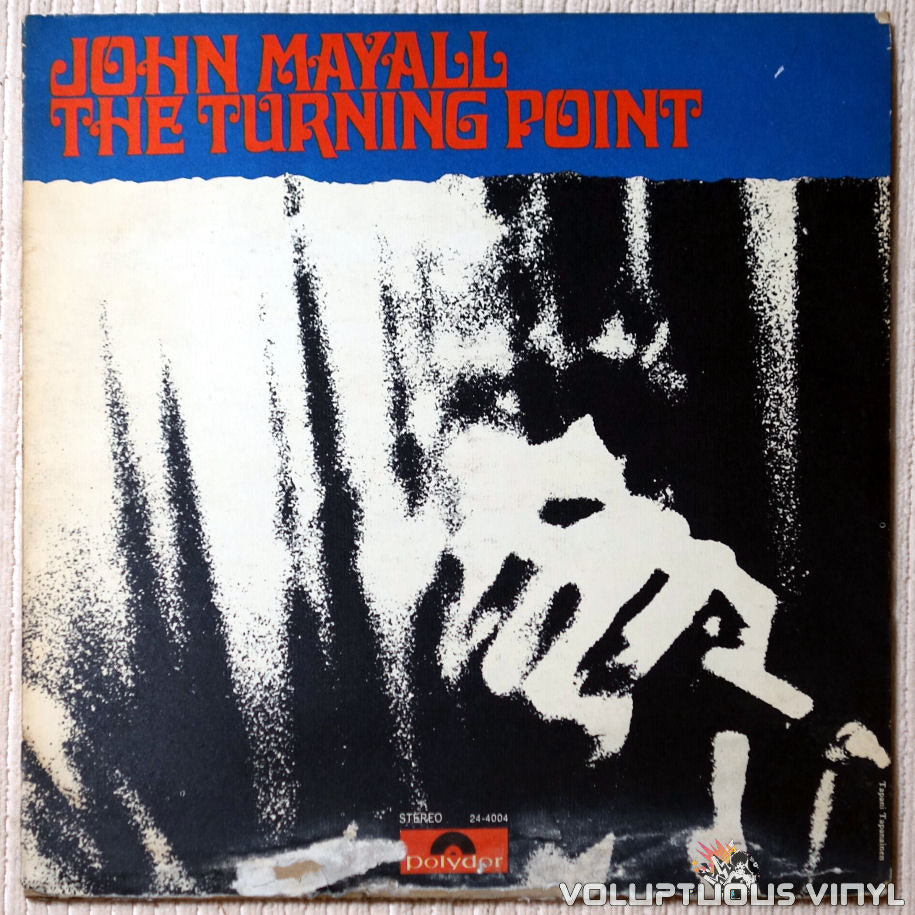 John Mayall ‎– The Turning Point - Vinyl Record - Front Cover