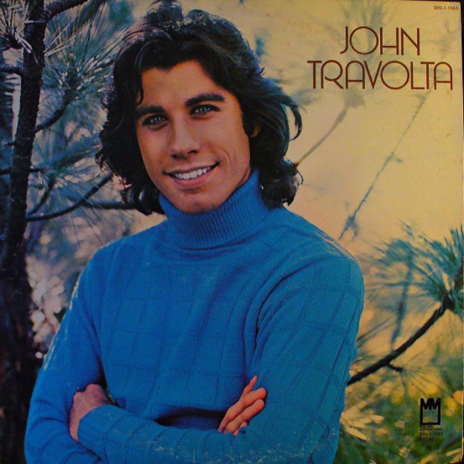 John Travolta ‎– John Travolta - Vinyl Record - Front Cover