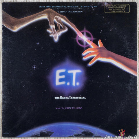John Williams ‎– E.T. The Extra-Terrestrial (Music From The Original Motion Picture Soundtrack) vinyl record front cover