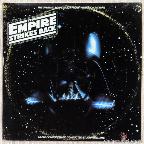 John Williams, The London Symphony Orchestra ‎– Star Wars / The Empire Strikes Back vinyl record front cover