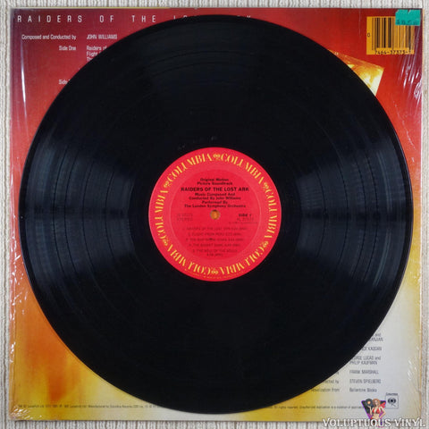 John Williams ‎– Raiders Of The Lost Ark (Original Motion Picture Soundtrack) vinyl record