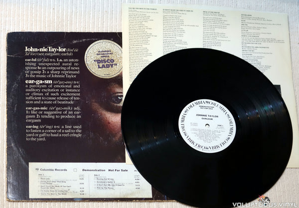 Johnnie Taylor ‎– Eargasm (1976) Vinyl, LP, Album, Promo – Voluptuous ...