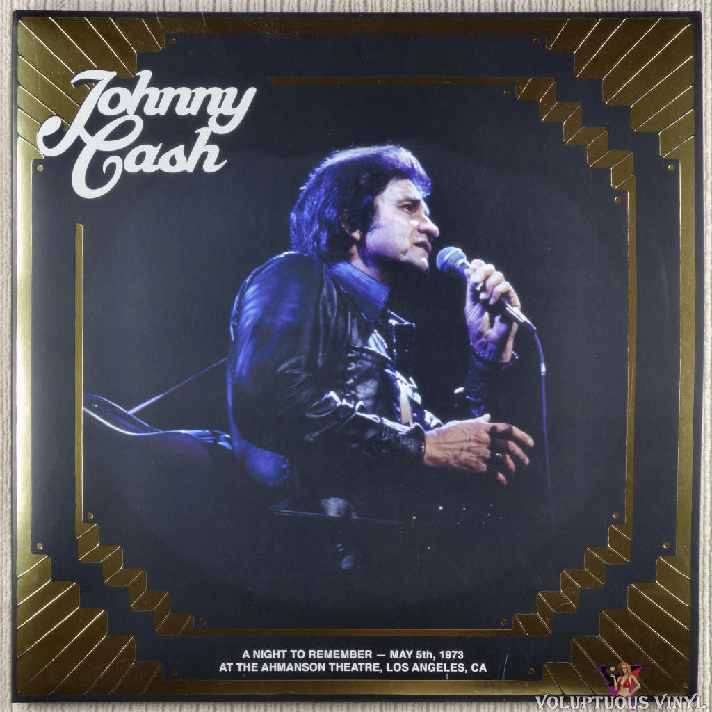 Johnny Cash – A Night To Remember vinyl record front cover