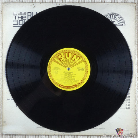 Johnny Cash ‎– All Aboard The Blue Train vinyl record