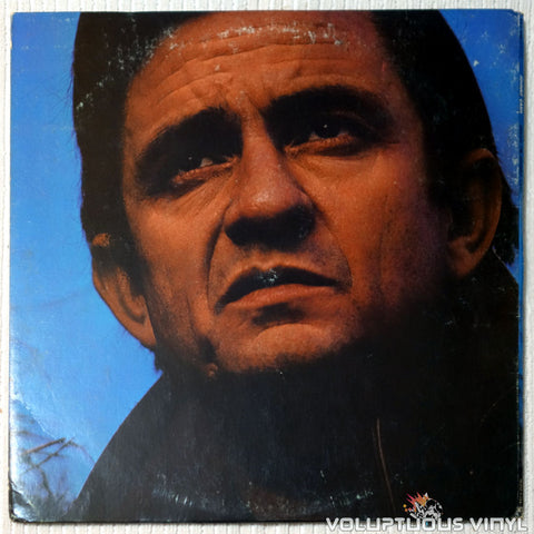 Johnny Cash ‎– Hello, I'm Johnny Cash vinyl record back cover