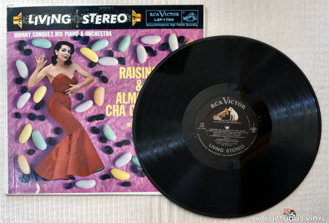 Johnny Conquet, His Piano & Orchestra ‎– Raisins & Almonds Cha Cha Cha - Vinyl Record