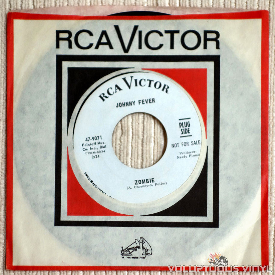 Johnny Fever ‎– Zombie - Vinyl Record - Single