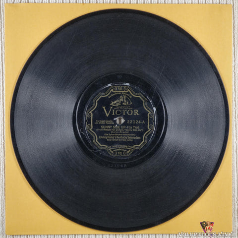 Johnny Hamp's Kentucky Serenaders – Sunny Side Up / If I Had A Talking Picture Of You (1929) 10" Shellac