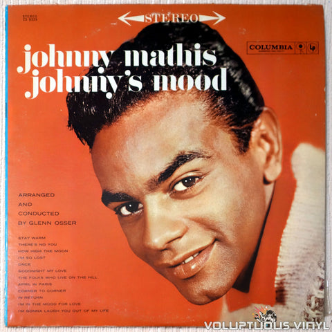 Johnny Mathis ‎– Johnny's Mood vinyl record front cover