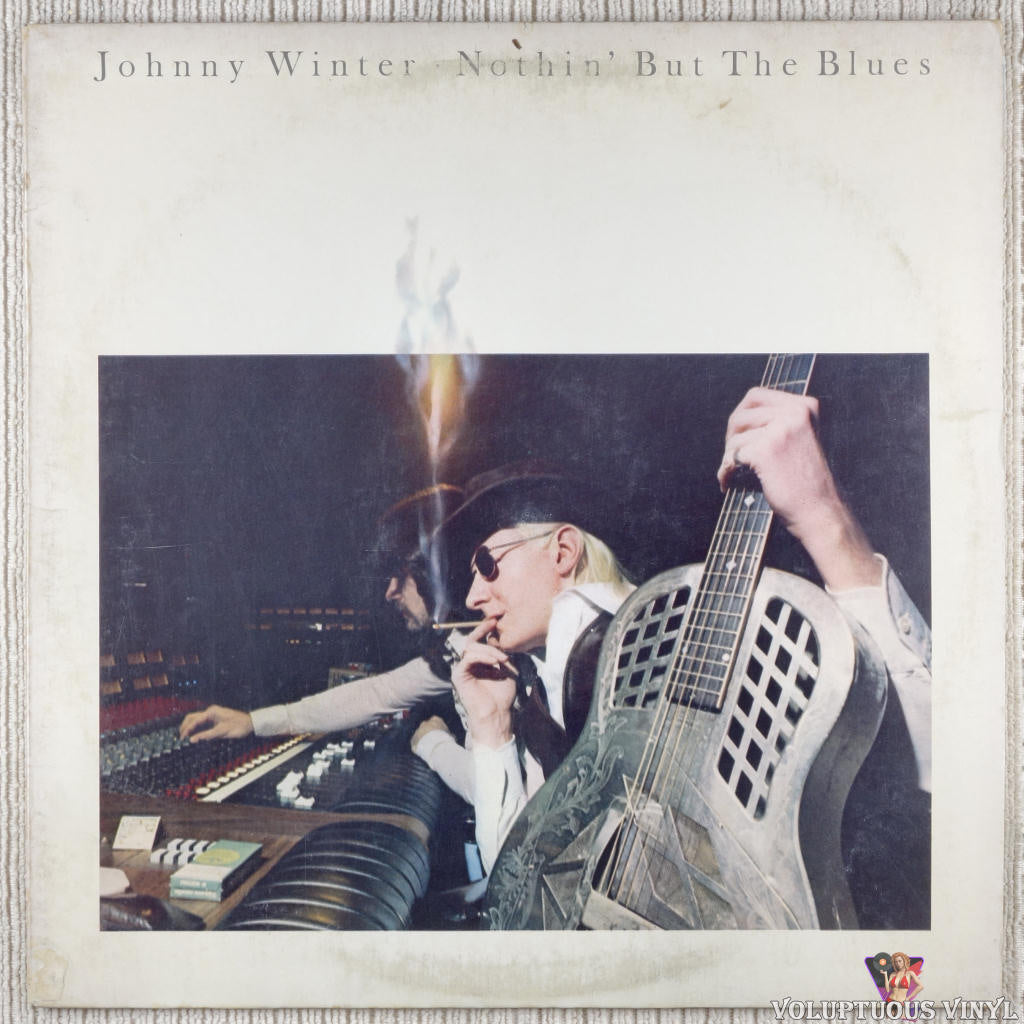 Johnny Winter – Nothin' But The Blues vinyl record front cover