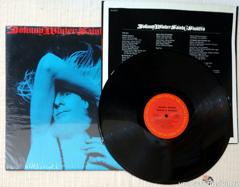 Johnny Winter ‎– Saints & Sinners vinyl record