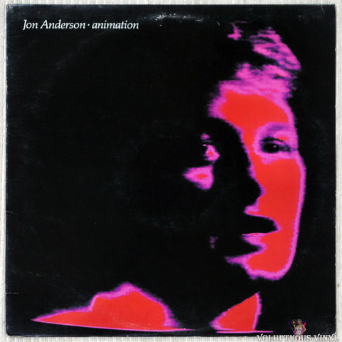 Jon Anderson ‎– Animation vinyl record front cover