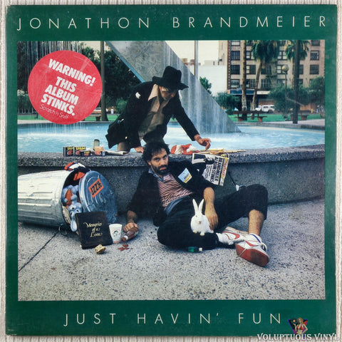 Jonathon Brandmeier – Just Havin' Fun vinyl record front cover