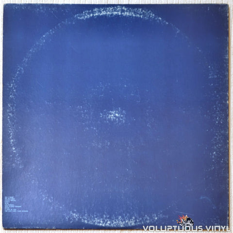 Joni Mitchell ‎– Blue vinyl record back cover