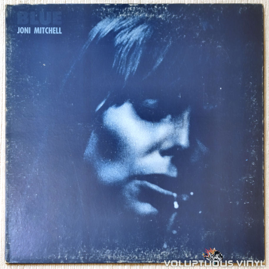 Joni Mitchell ‎– Blue vinyl record front cover