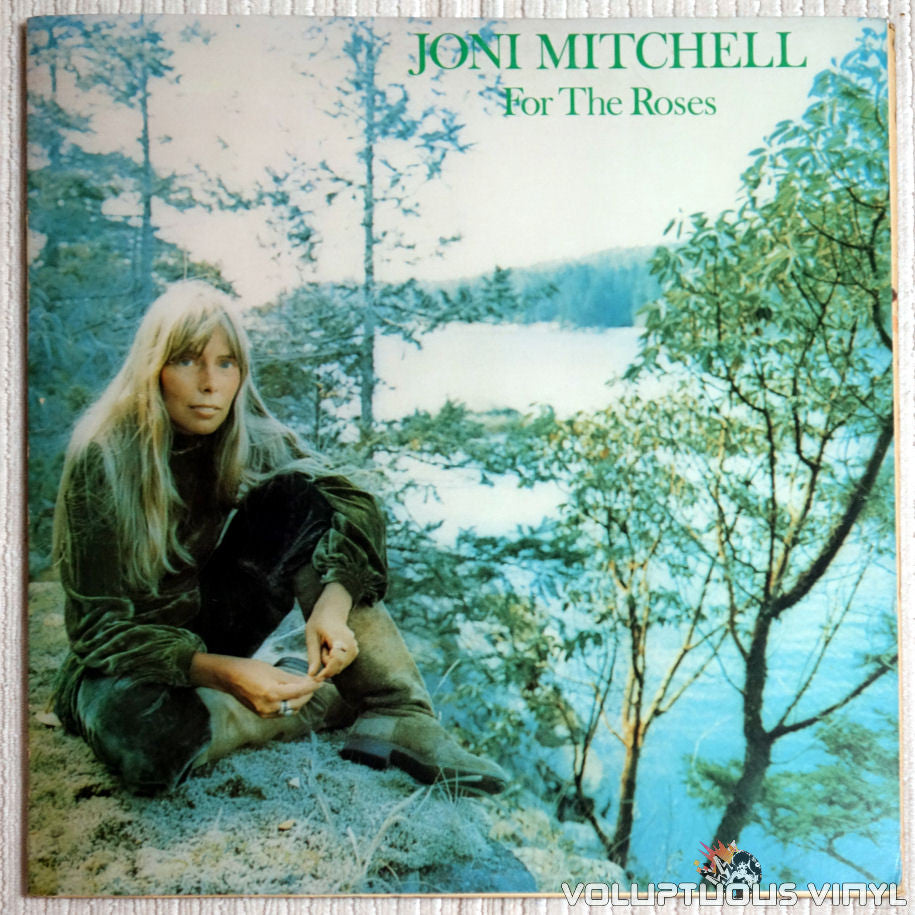 Joni Mitchell ‎– For The Roses - Vinyl Record - Front Cover