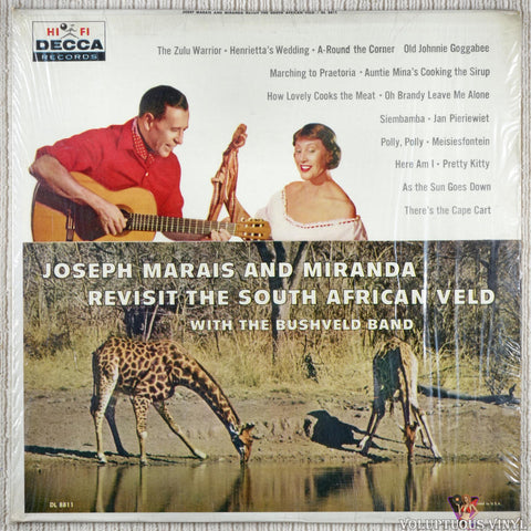 Josef Marais And Miranda – Revisit The South African Veld vinyl record front cover