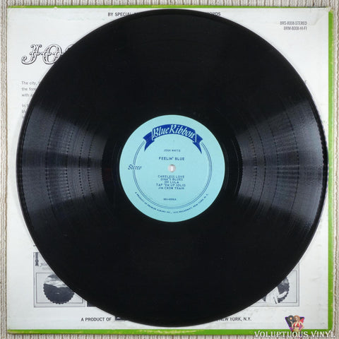 Josh White – Feelin' Blue vinyl record