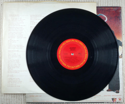 Journey ‎– Infinity vinyl record