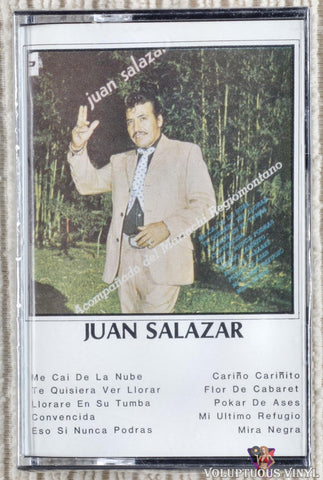Juan Salazar – Me Cai De La Nube cassette tape front cover