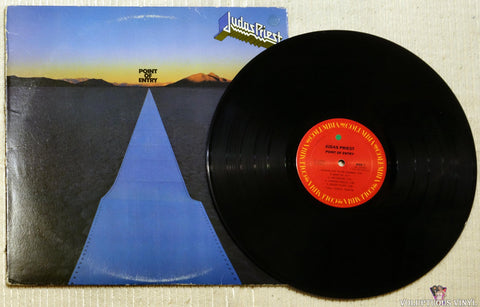 Judas Priest ‎– Point Of Entry vinyl record
