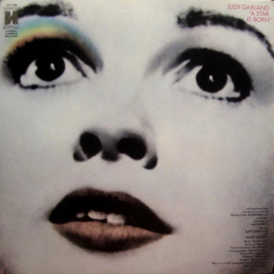 Judy Garland ‎– A Star Is Born vinyl record front cover