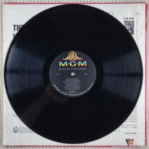 Judy Garland ‎– The Very Best Of Judy Garland vinyl record