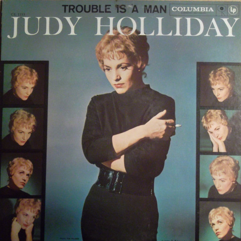 Judy Holliday ‎– Trouble Is A Man - Vinyl Record - Front Cover