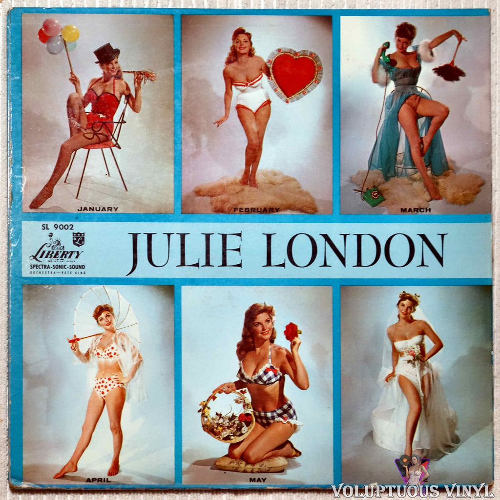 Julie London – Calendar Girl vinyl record front cover