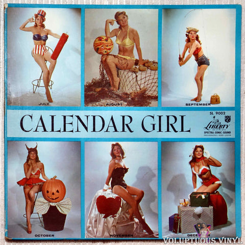 Julie London – Calendar Girl vinyl record back cover