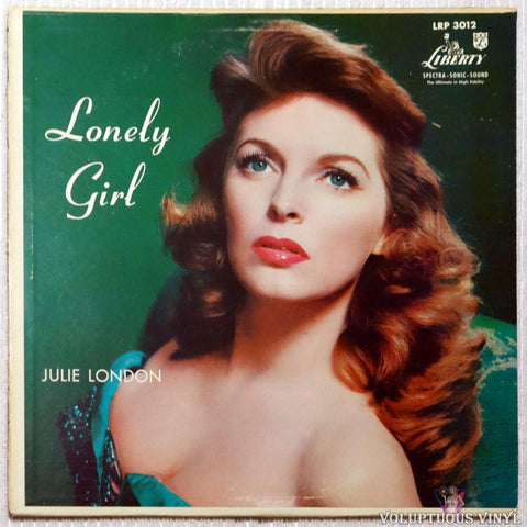 Julie London ‎– Lonely Girl vinyl record front cover