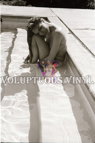 Julie Newmar Pool Siren 1960's Photo Negative