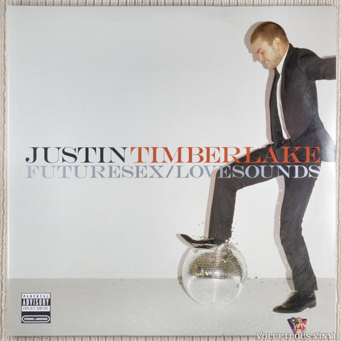 Justin Timberlake ‎– Futuresex / Lovesounds vinyl record front cover