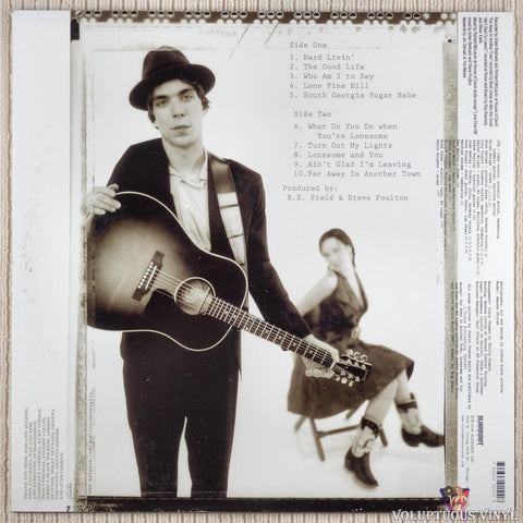Justin Townes Earle ‎– The Good Life vinyl record back cover