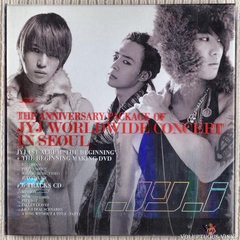 JYJ ‎– The Anniversary Package Of JYJ Worldwide Concert In Seoul CD front cover