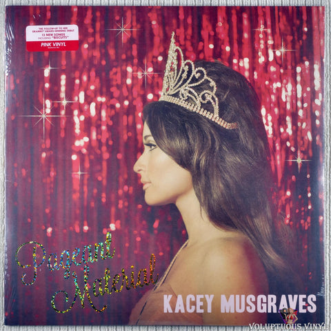 Kacey Musgraves ‎– Pageant Material vinyl record front cover