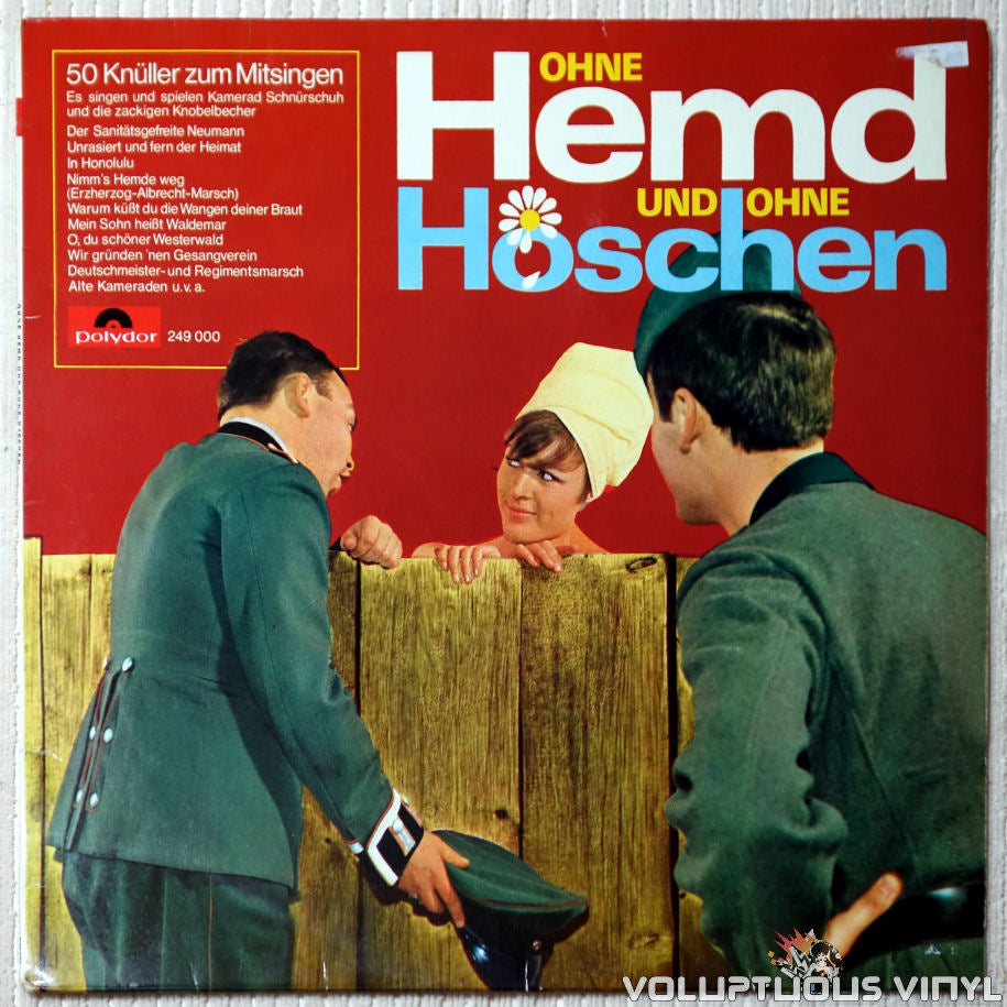 Kamerad Schnürschuh Und Die Zackigen Knobelbecher ‎– Ohne Hemd Und Ohne Höschen - Vinyl Record - Front Cover