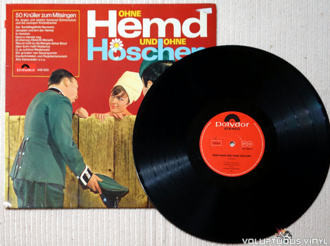 Kamerad Schnürschuh Und Die Zackigen Knobelbecher ‎– Ohne Hemd Und Ohne Höschen - Vinyl Record