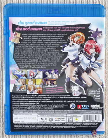 Kämpfer: Complete Collection Blu-ray back cover