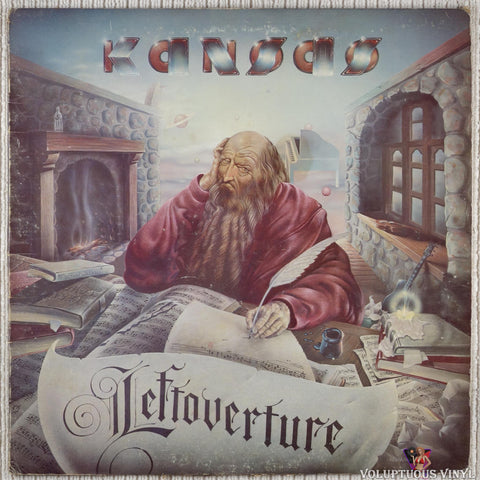Kansas ‎– Leftoverture vinyl record front cover